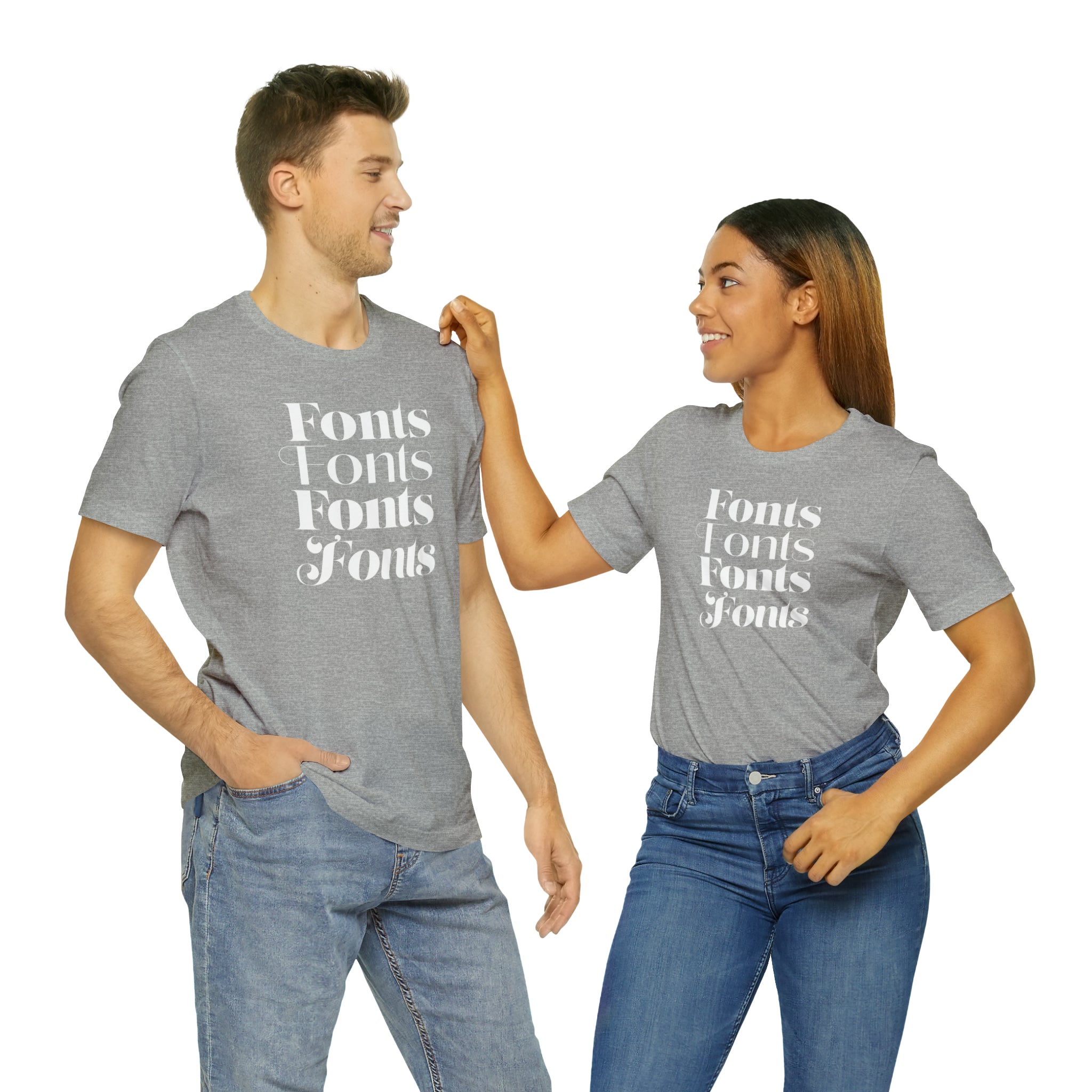 Lust Fonts T-shirt