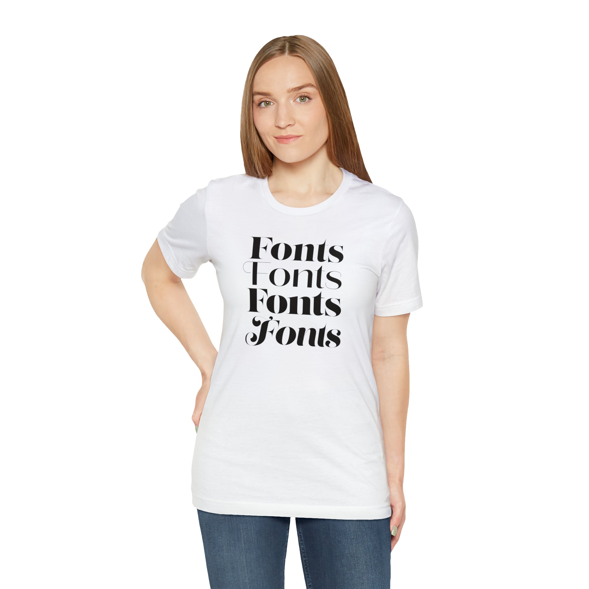 Lust Fonts T-shirt