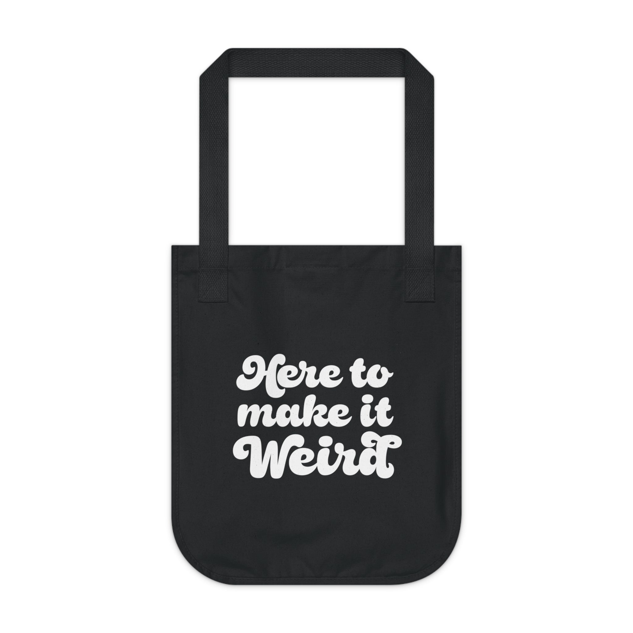 Here To Make It Weird Coastal Tote Bag