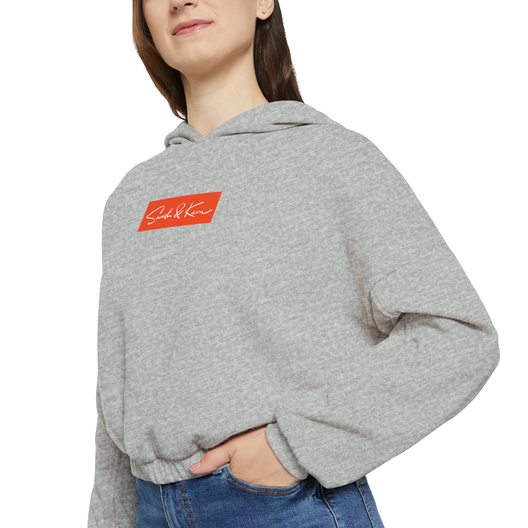 For The Love Of Letters Superscript Cinched Hoodie