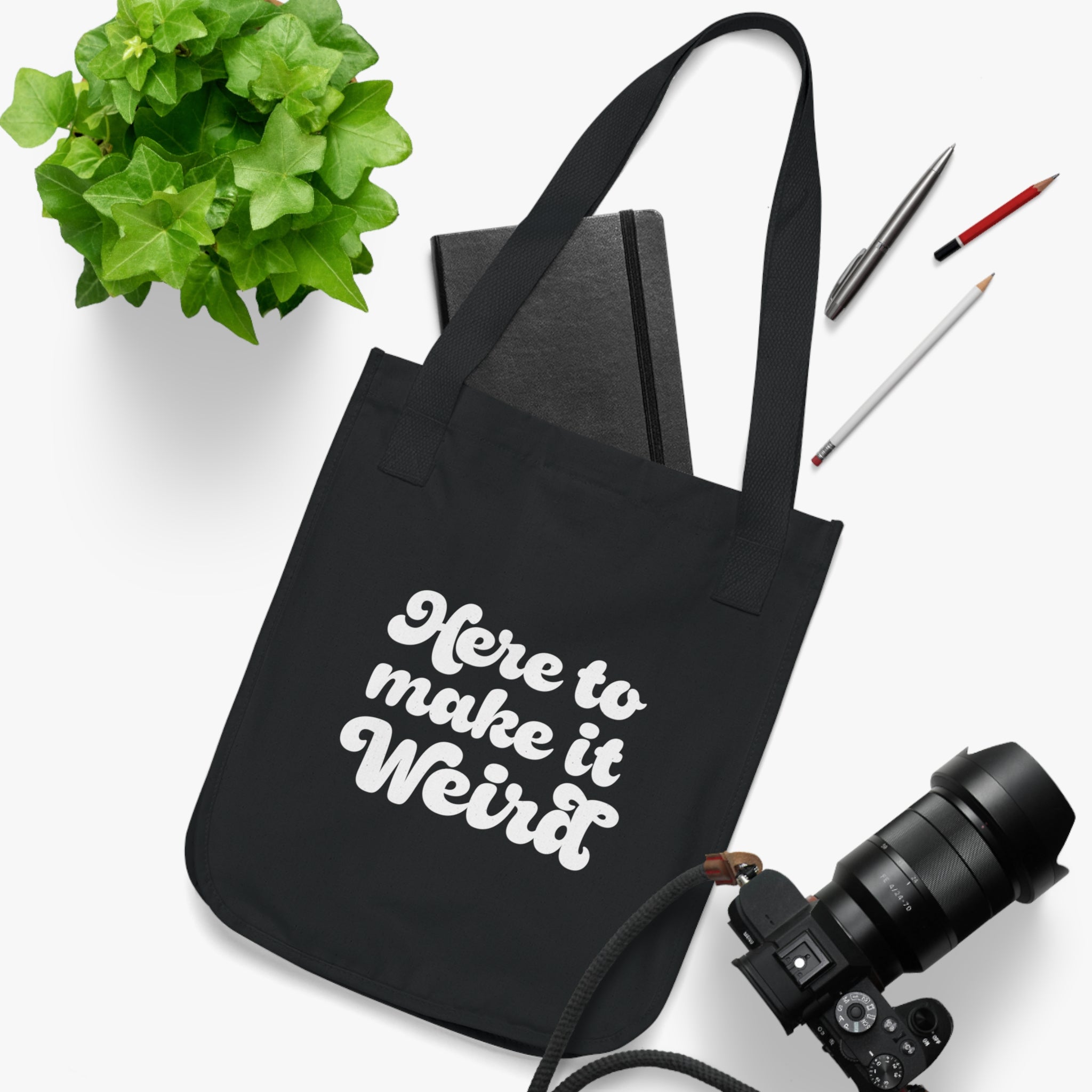 Here To Make It Weird Coastal Tote Bag