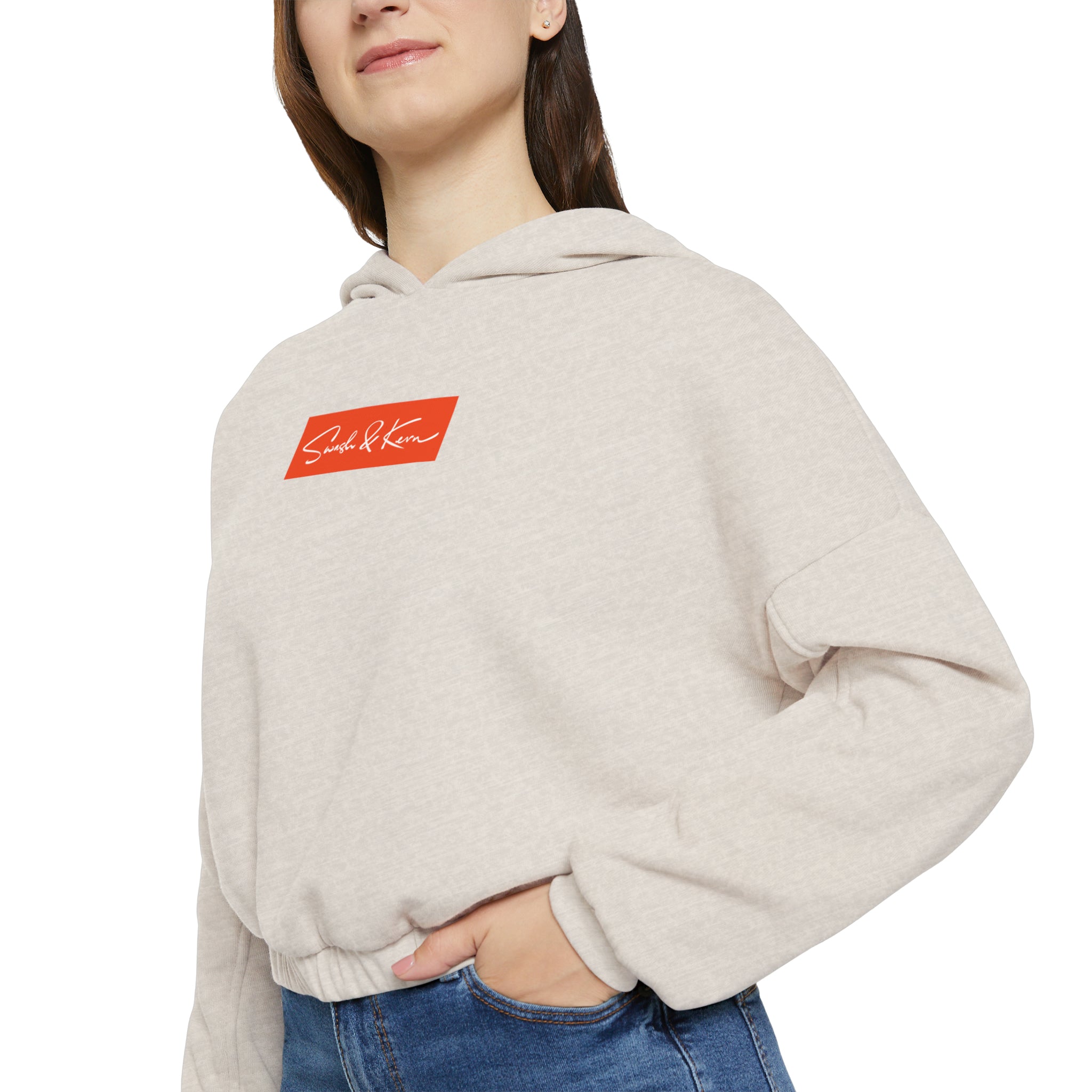 For The Love Of Letters Superscript Cinched Hoodie