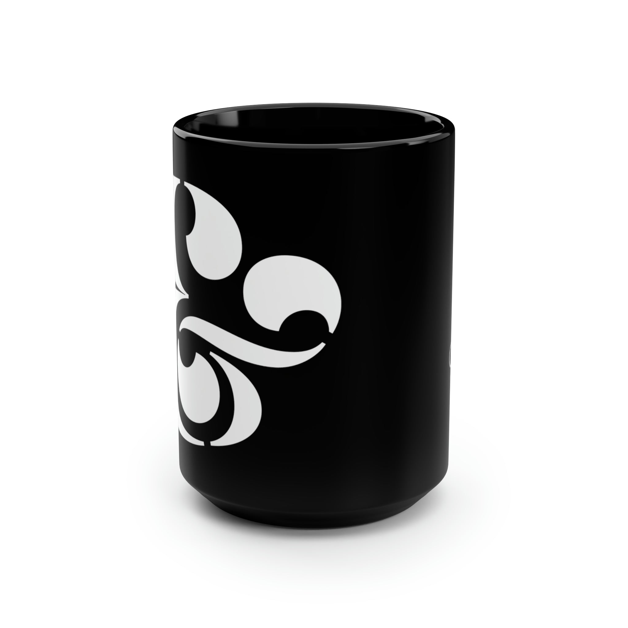 Lust Stencil Ampersand Black Mug, 15oz