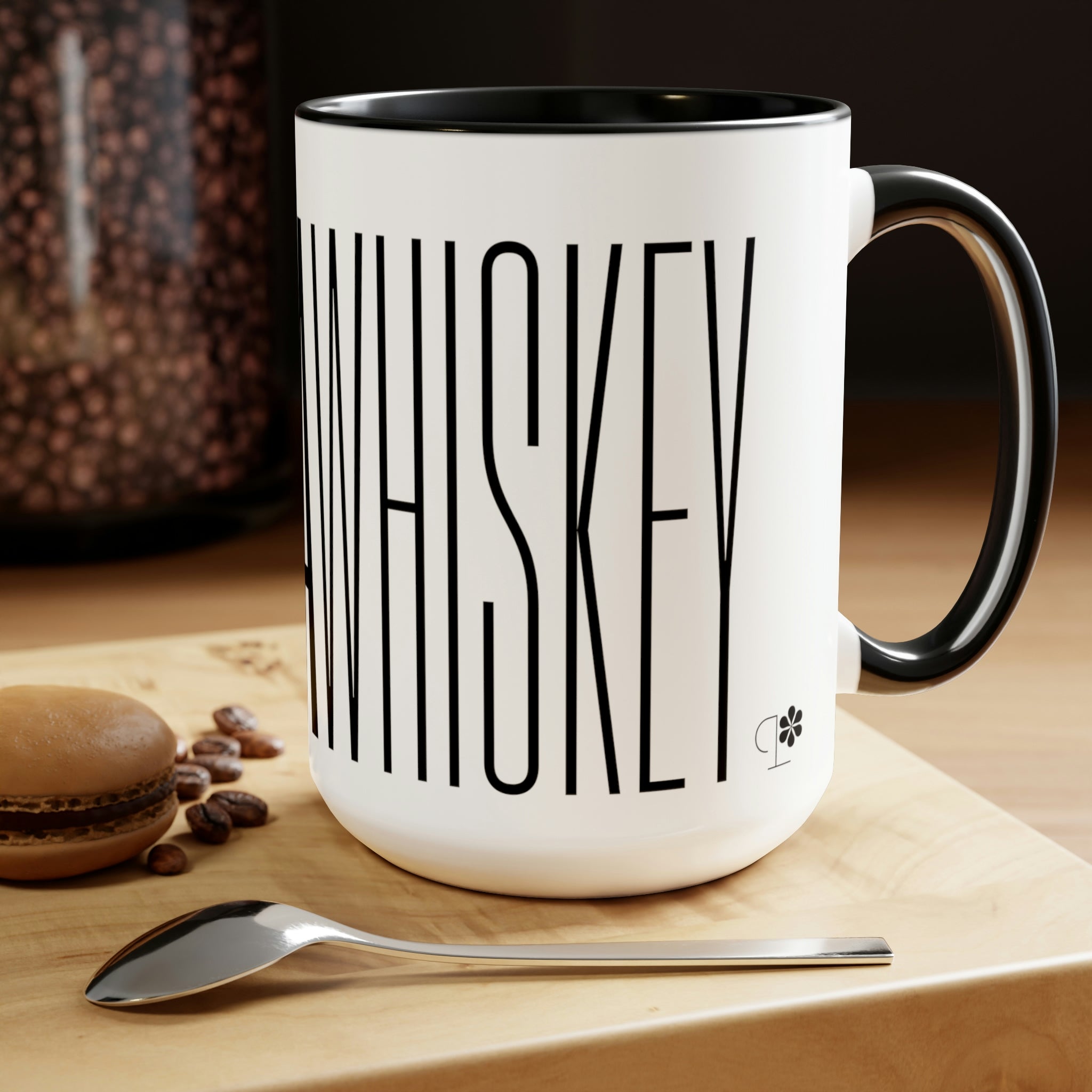 Coffee Tea Whiskey Mug, 15oz